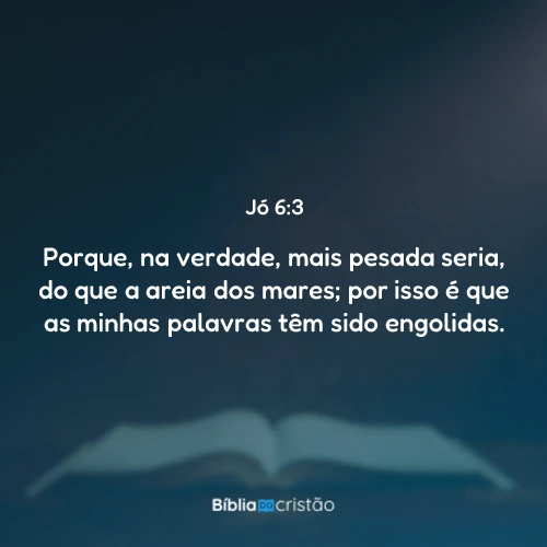 Jó 6:3