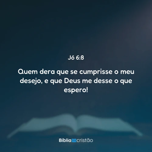 Jó 6:8