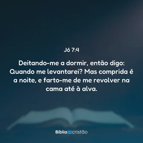 Jó 7:4