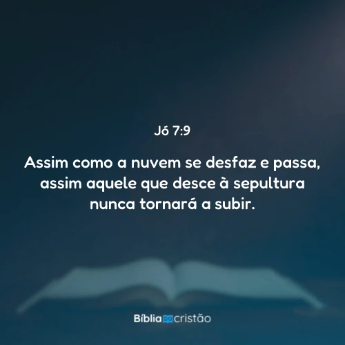 Jó 7:9