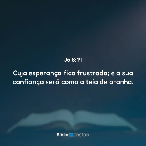 Jó 8:14