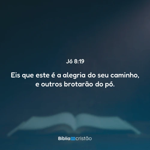 Jó 8:19