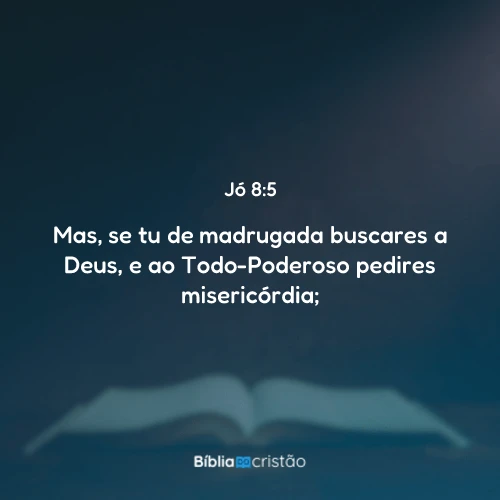 Jó 8:5