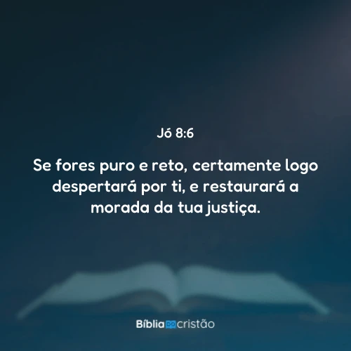 Jó 8:6