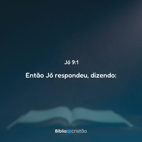 Jó 9:1