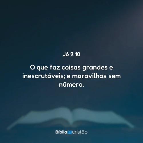Jó 9:10