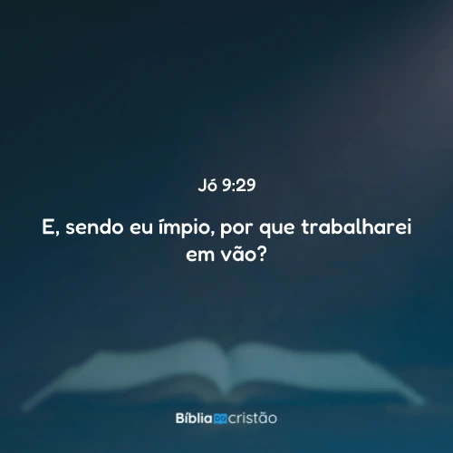 Jó 9:29