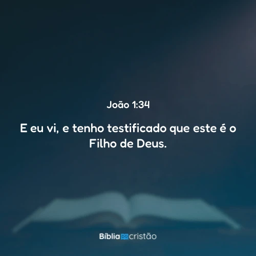 João 1:34