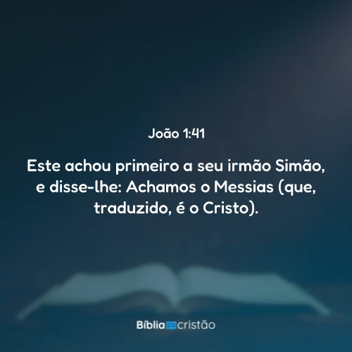 João 1:41