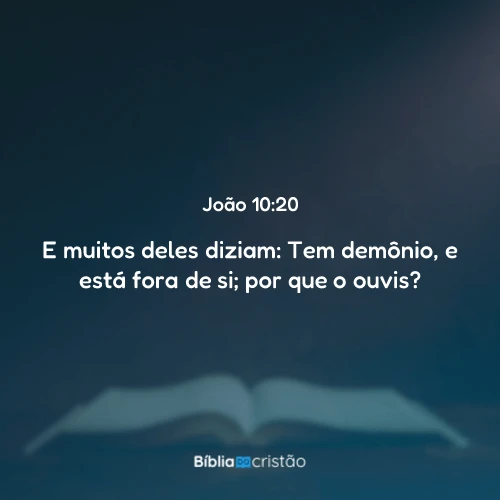 João 10:20