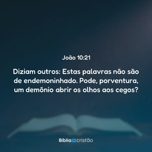 João 10:21