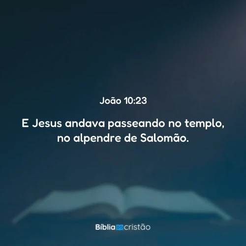 João 10:23
