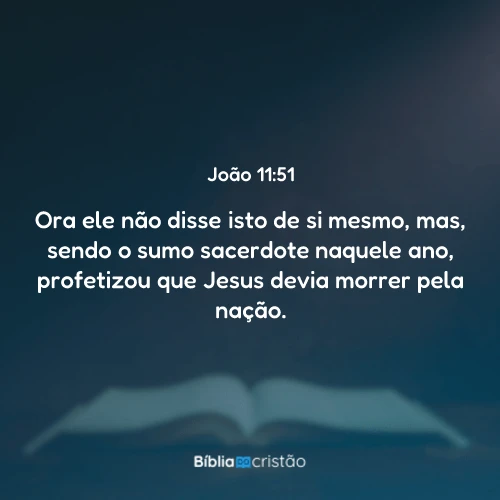 João 11:51