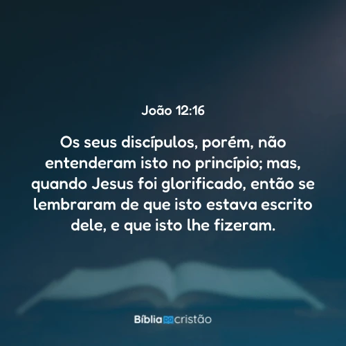 João 12:16