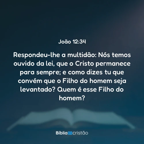 João 12:34