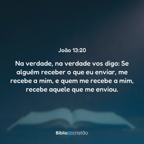 João 13:20