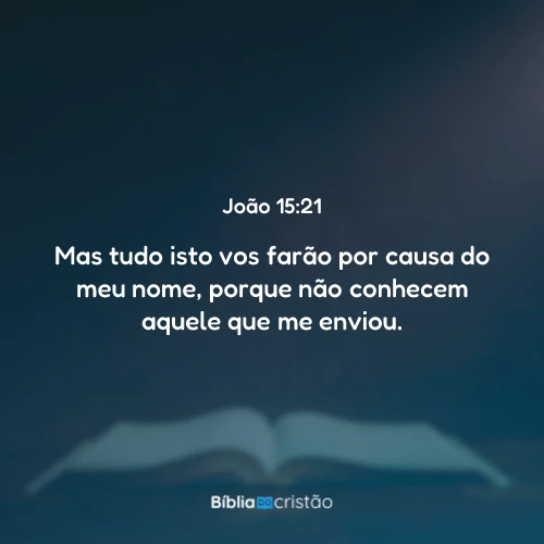 João 15:21