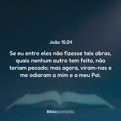 João 15:24