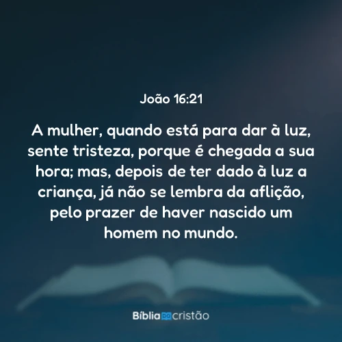 João 16:21