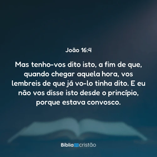 João 16:4