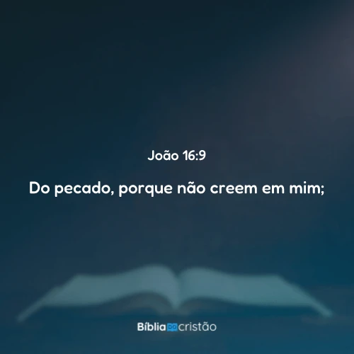 João 16:9