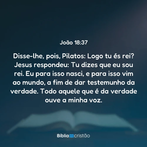 João 18:37