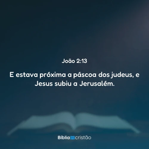 João 2:13