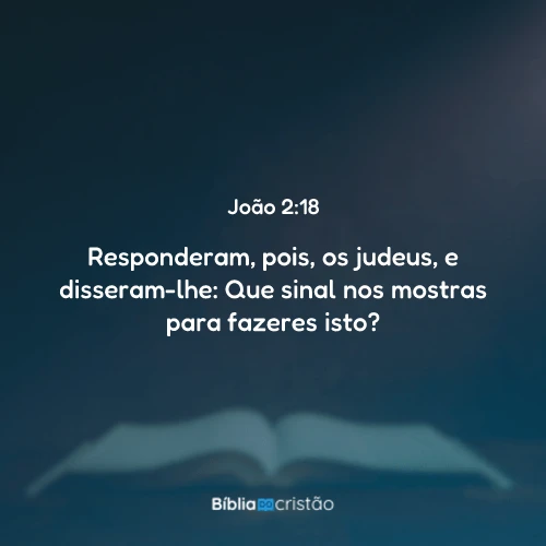 João 2:18