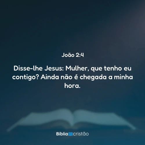 João 2:4