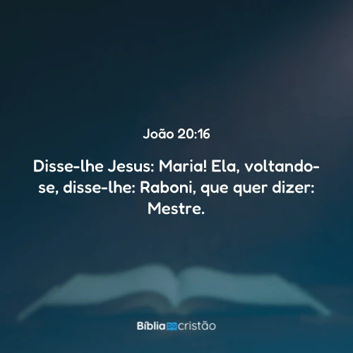 João 20:16