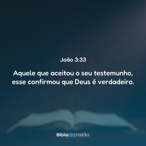 João 3:33
