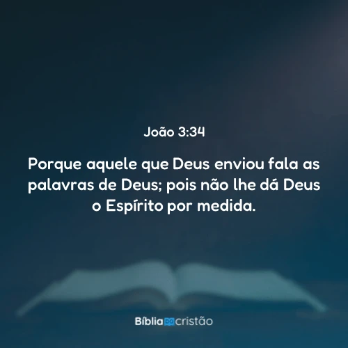 João 3:34