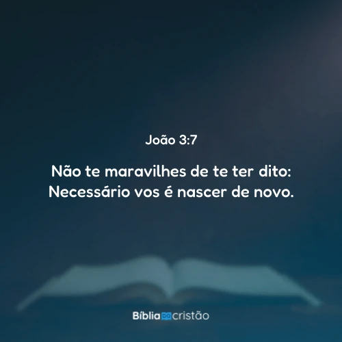 João 3:7