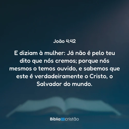João 4:42