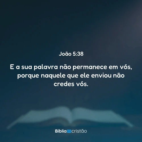 João 5:38