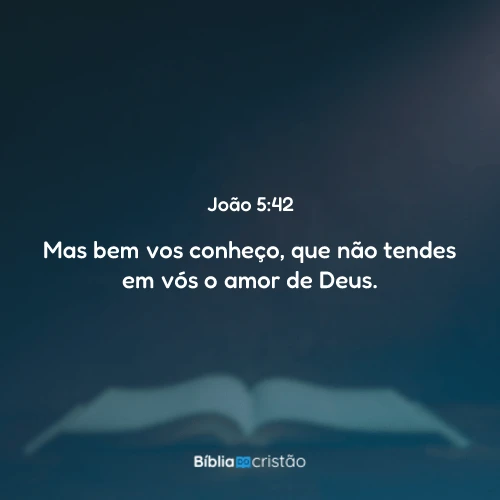 João 5:42