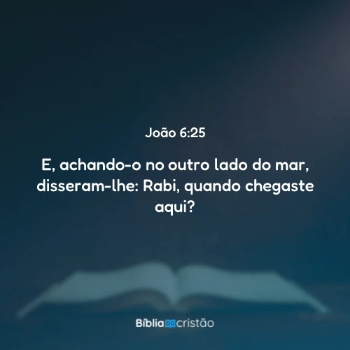 João 6:25