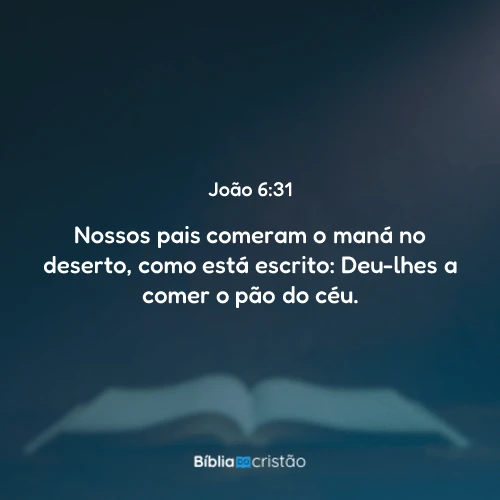 João 6:31