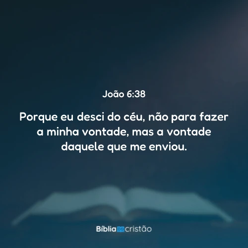João 6:38