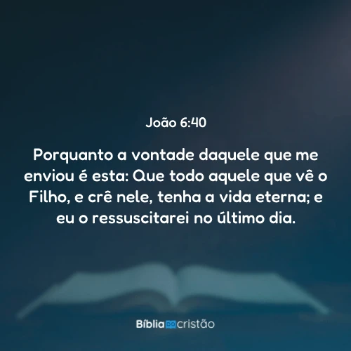 João 6:40