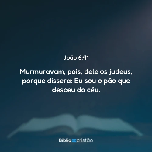 João 6:41