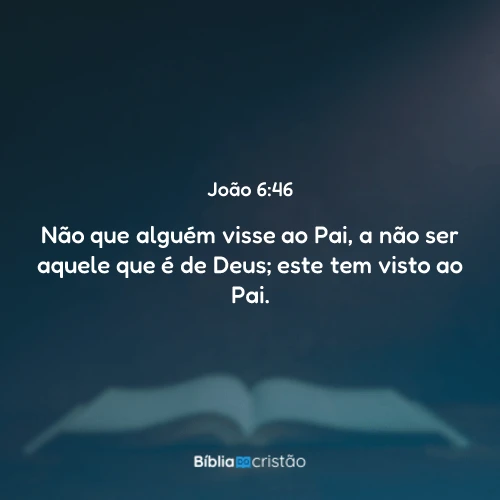 João 6:46