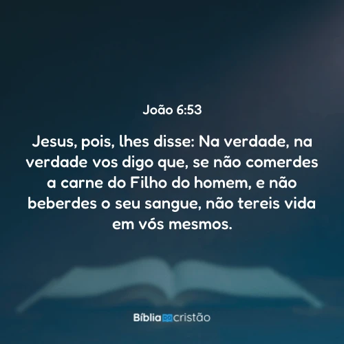 João 6:53