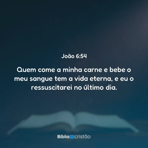 João 6:54