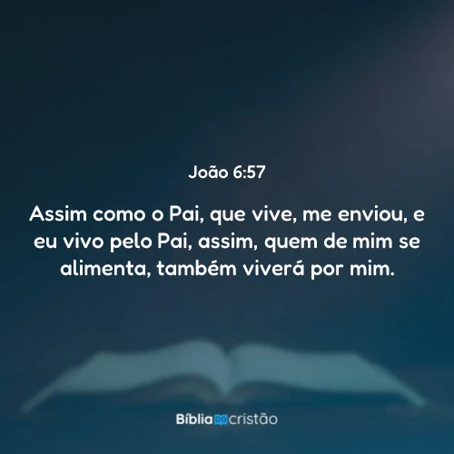 João 6:57