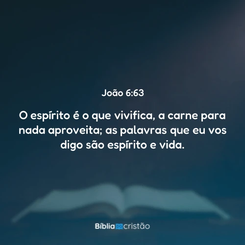 João 6:63