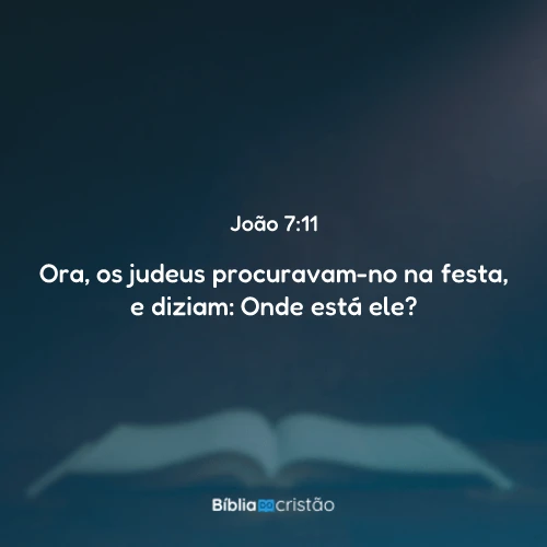 João 7:11