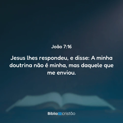 João 7:16
