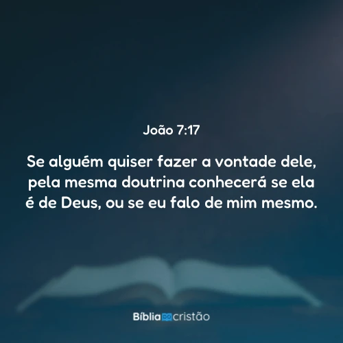 João 7:17