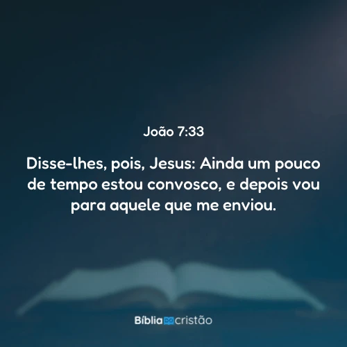 João 7:33
